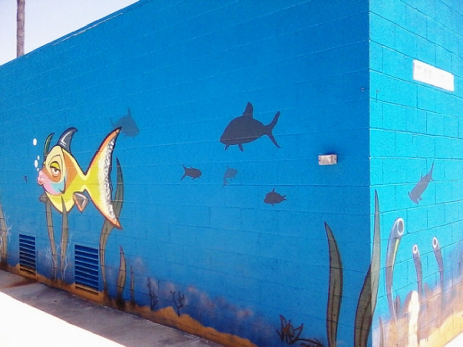 Swimming Pool Mural