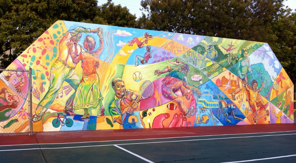 Mural - View from Park